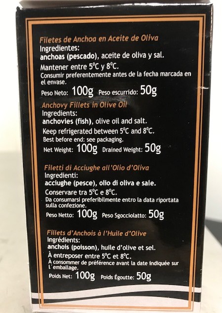 Cantabrie Exceptionnal Anchovy 120 grs Can Unit